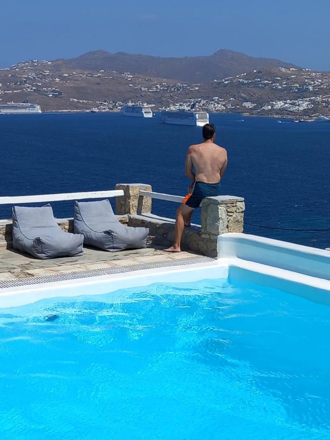 Mykonos Point Luxury Villas Mykonos Town Kültér fotó