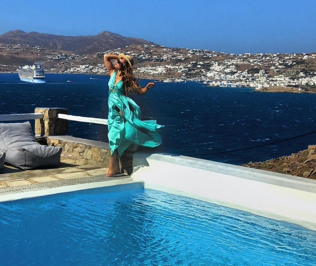 Mykonos Point Luxury Villas Mykonos Town Kültér fotó